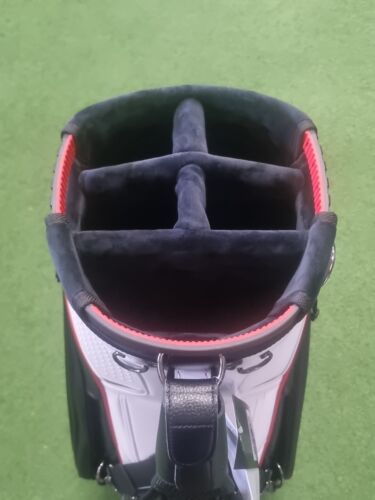 2025 Srixon TOUR STAFF Bag - Heavy Duty Vinyl - 10.5" 5 Way Top - Cooler Pocket - Picture 6 of 6