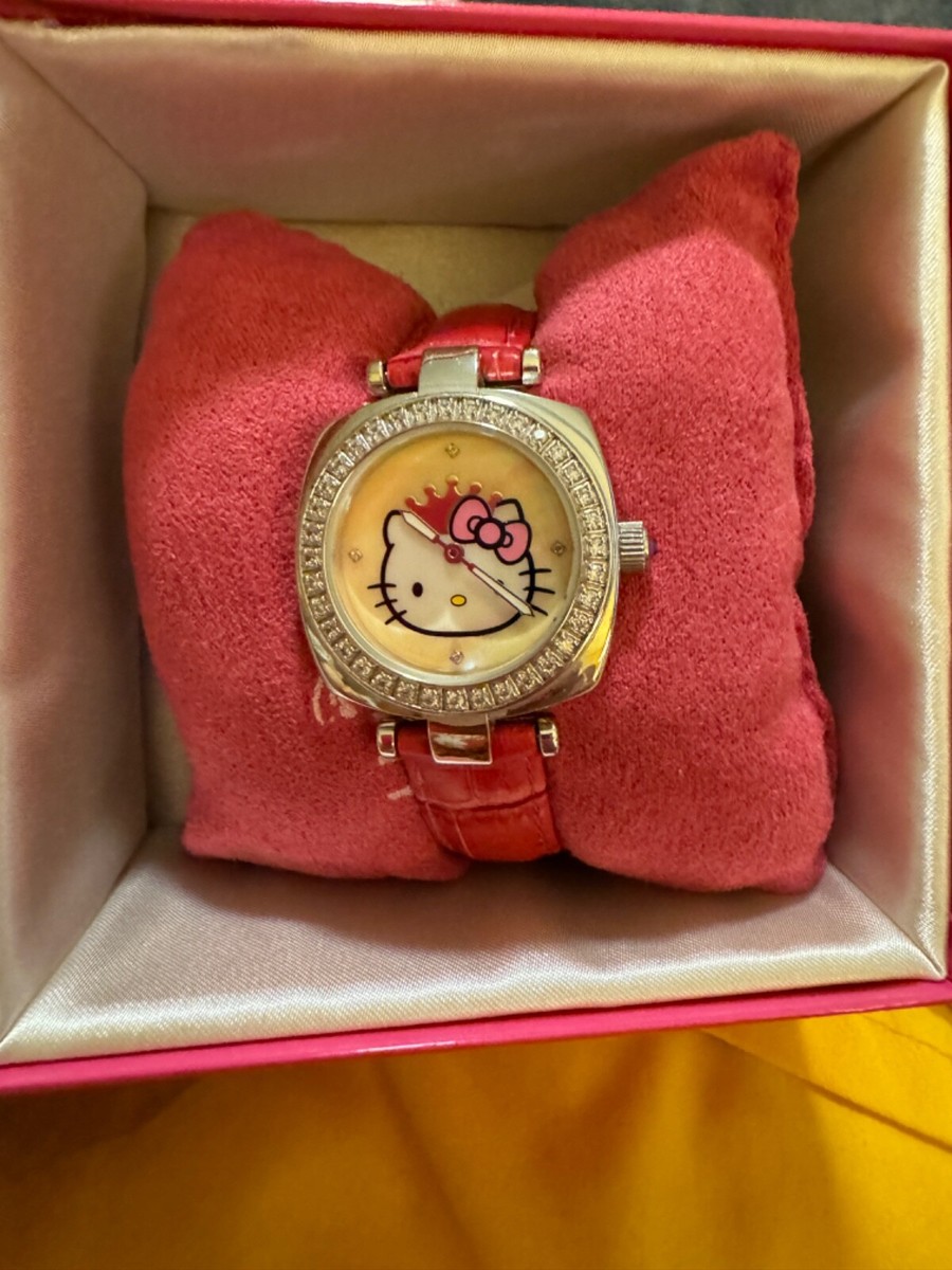 HELLO KITTY DIAMONIQUE SANRIO PINK WATCH | eBay display picture 2