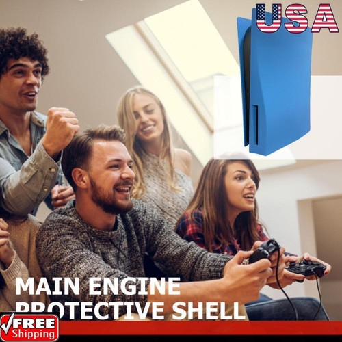 Gaming Console Replacement Anti-Scratch Cover Panel Protective Shell for PS5