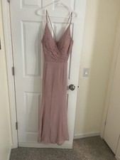 Jasmine B2 B203007 Misty Pink Bridesmaid Dress