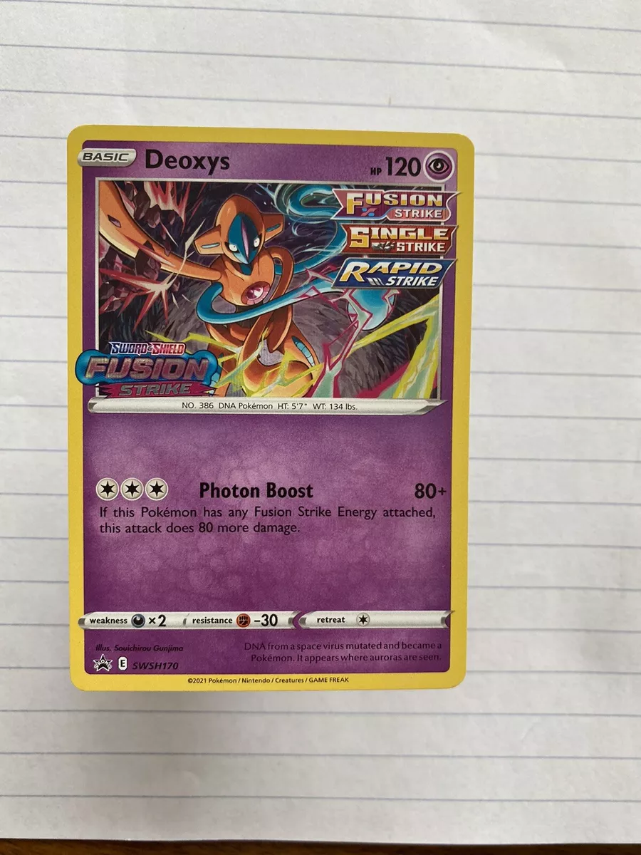 Deoxys - Sword & Shield: Fusion Strike - Pokemon