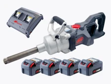 Ingersoll Rand W9691-K4E 20v High Torque Extended Anvil 1" Impact Wrench Kit
