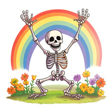 2 adesivi per auto 9 x 9 cm adesivi scheletro sarcastico vinile resistente al...