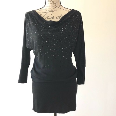 guess black mini dress