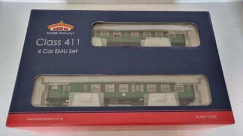 Bachmann 31-425A Class 411 4-CEP 4-Car EMU Late SR Green OO Gauge