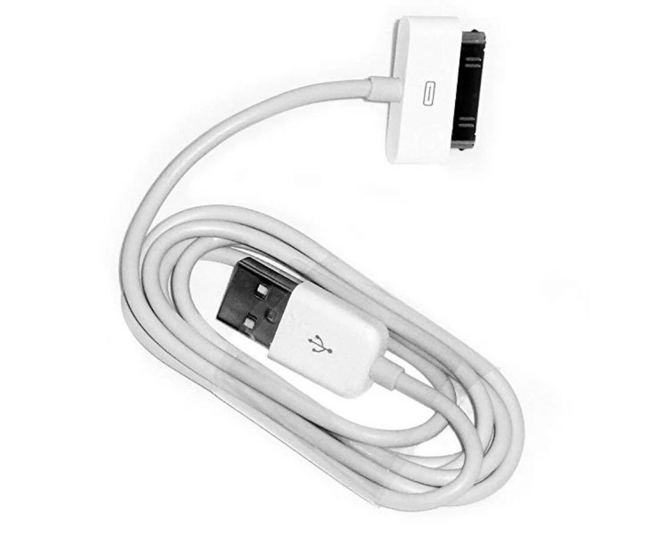 1x Wall Charger Adapter For iPhone 3Gs 4 Ipad 2/3/4 USB Data Sync Charging Cable - Image 3 of 4
