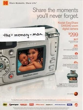 Kodak Camera 2003 Picture Print Ad Clipping Page Rold Gold Pretzels print ad