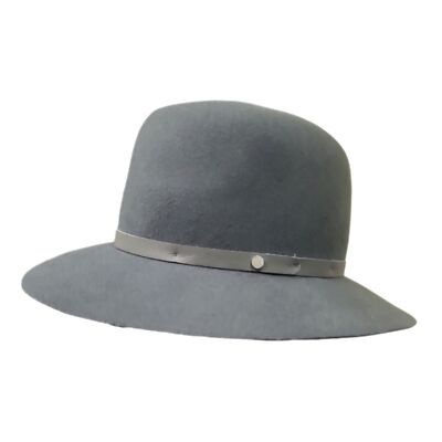 rag & bone Gray Fedora Hat s-l400.jpg main image 2