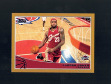 Lebron James 2009-10 Topps Gold #298/2009 Cavaliers/Lakers*