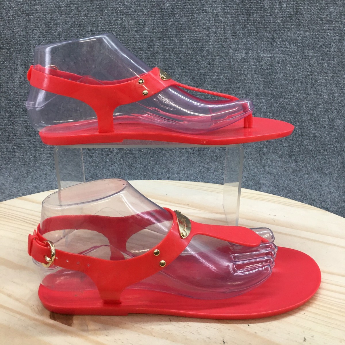 Michael Kors Camila Thong サンダル US 8M Camila Flatform Sandal | Michael Kors [US]