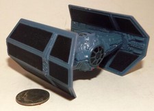 Large Die Cast Star Wars Darth Vadar's Imperial Tie Fighter in Black  Gray