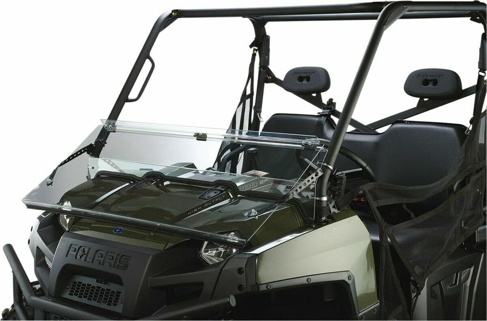 Parabrisas plegable completo Moose para Polaris Ranger 700 800 Crew 2010-2012 Foto 2 de 4