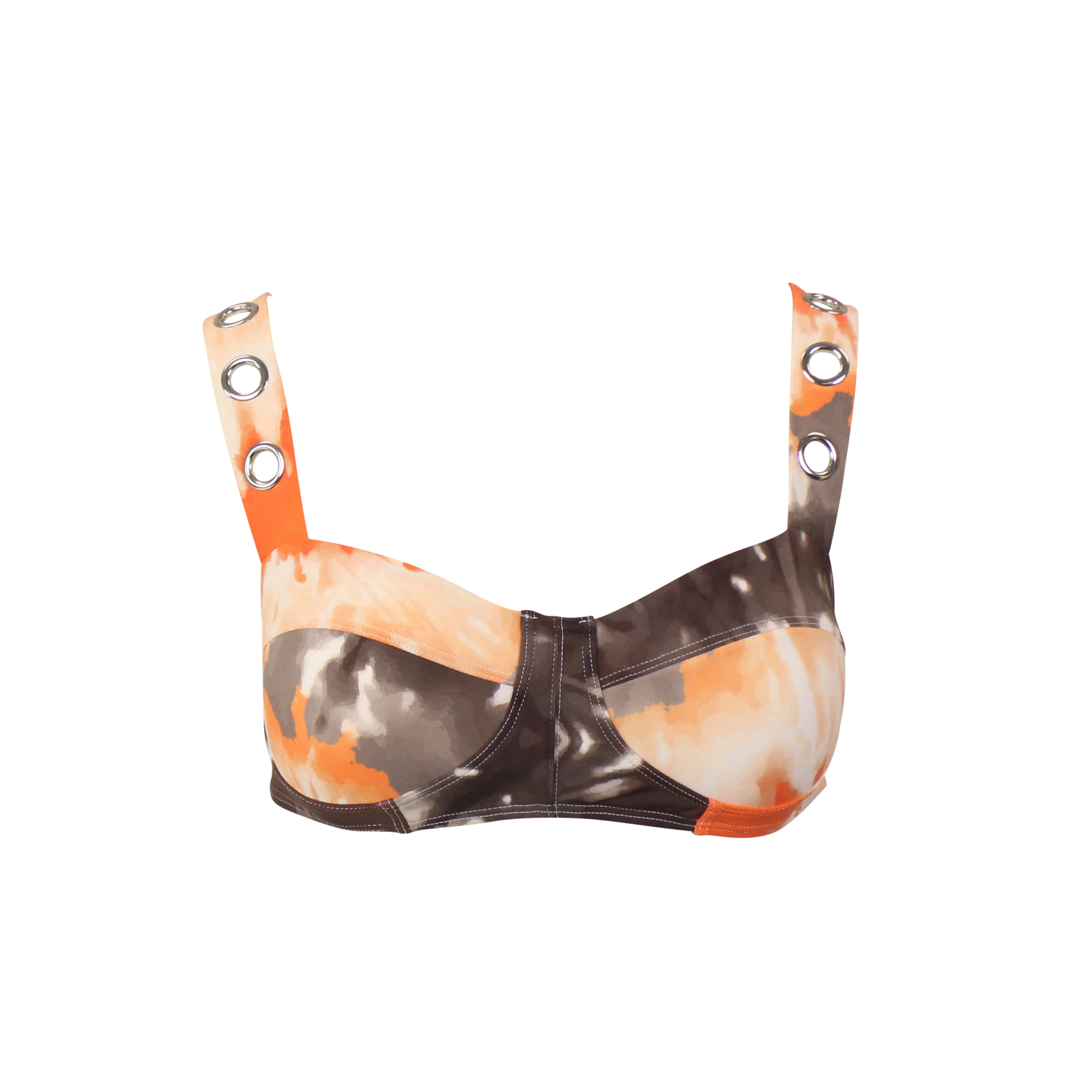 ТОП NWT ACK TIE DYE ОРАНЖЕВЫЙ AMORE TYE DYE Размер M $195