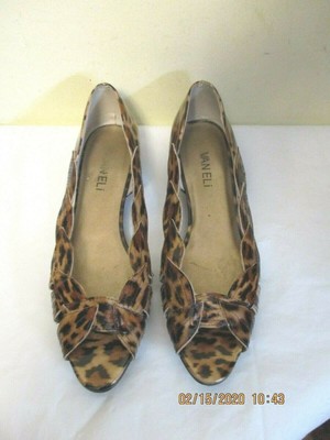 vaneli leopard flats