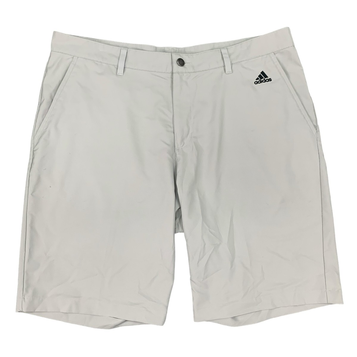 adidas golf shorts mens grey