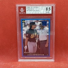 1995 Collector's Choice SE #45 Mark McGwire   - BGS Graded 8.5