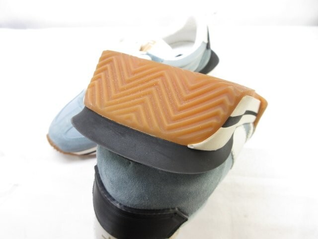 TOM FORD Sneakers Blue White Leather Suede Size 8 UK7.5 Bag
