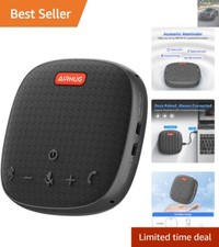 Portable Bluetooth Conference Speakerphone - 360  Voice Pickup, Noise Reduction