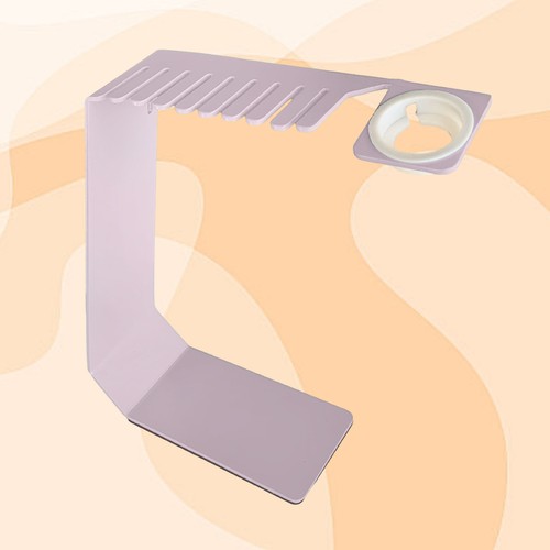 Watch Strap Hanger Sleek Storage Solution Stainless Steel Band Holder Charger - Zdjęcie 3 z 14