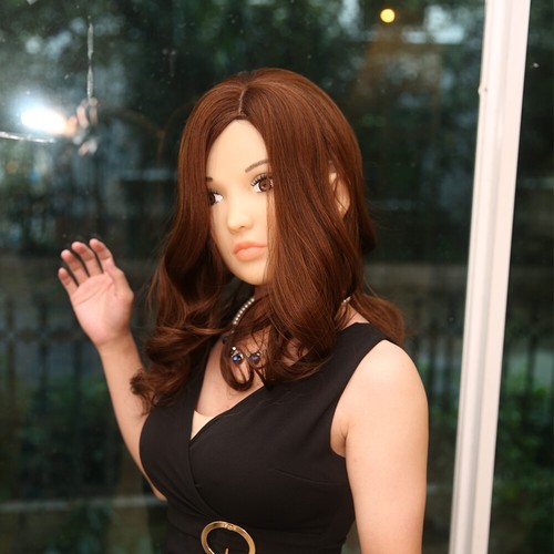 TRANSKIN Realistic Silicone Female Halloween Party Mask for Crossdresser Cosplay - Picture 5 of 8