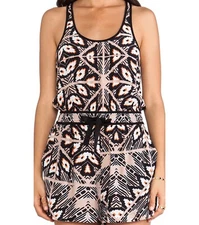 Wish Australia 6 Montego Playsuit Boho Jumpsuit Shorts Romper sleeveless