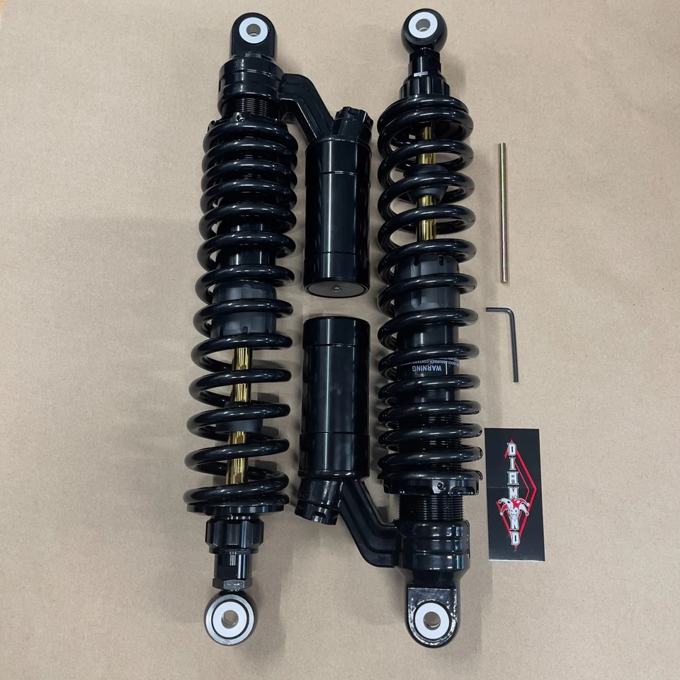 钻石 400-444 毫米 (17.5 英寸) 可调节前减震器 - Polaris Predator 525 500 450 — 第 3/4 张图片