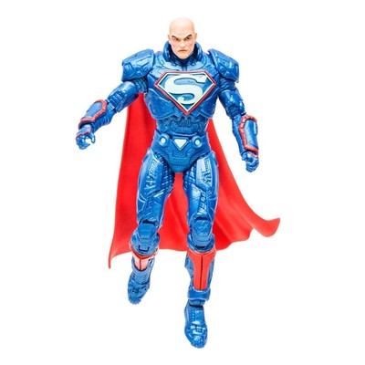 Mcfarlane Figura De Acción Dc Multiverse Lex Luthor In Power Suit (Traje Azul) M