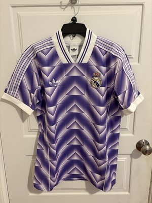 Adidas Real Madrid Licensed Purple Soccer Jersey Size S | eBay