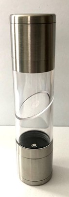 Epare Dual Salt & Pepper Grinder - Manual Combo Mill Grinders 2 in 1 New In Box