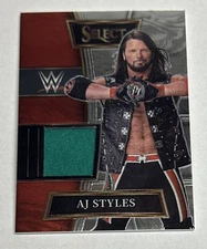 2022 Panini Select WWE AJ Styles Relic