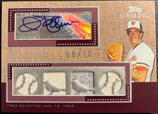 Jim Palmer 2008 Topps Sterling Moments 8/10