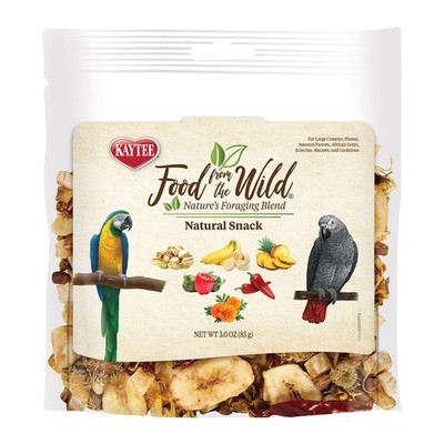 Kaytee Food From The Wild Natural Snack Treats For 3 Ounce (Pack of 1) 