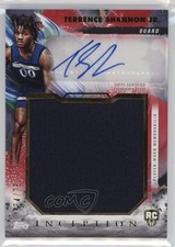 2024-25 Topps Inception Rookie Jumbo Relic Red /75 Terrence Shannon Jr Auto RC