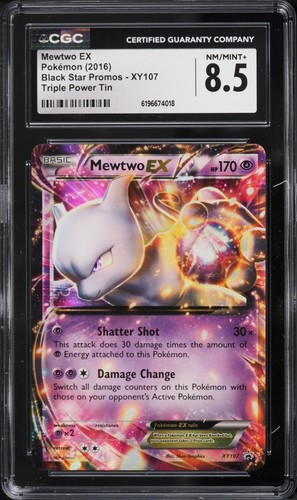 Mewtwo-EX graded CGC 8.5 for sale on eBay
