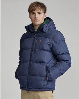Polo Ralph Lauren Men's The Gorham Down Puffer Jacket Detachable Hood XXL 