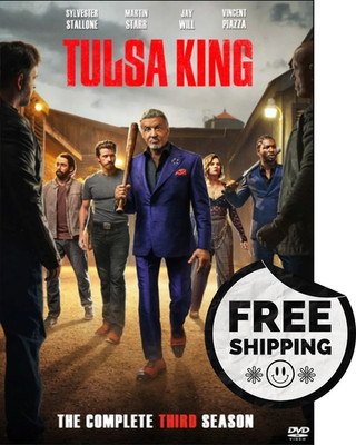 DVD Tulsa King TV Series Season 3  Full HD Audio Eng All Region Free Ship New