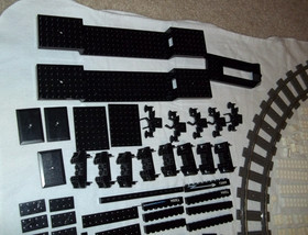 Lego Train and Oval Track Lot from 4561 Railway Express - Incomplete