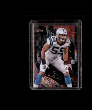 2024 Finest #106 Luke Kuechly Black Refractor #/20