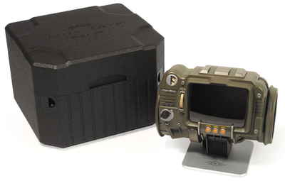 Fallout 3 New Vegas Pip Boy 3000 Die-Cast Replica Modes Figure
