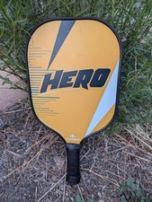 Diadem Hero Pickleball Paddle Fiberglass USAPA Approved 2-Sided Orange/Black