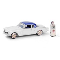 Greenlight 97160-B Studebaker Commander Starliner 1954 Weiss - Hobby Shop 1:64
