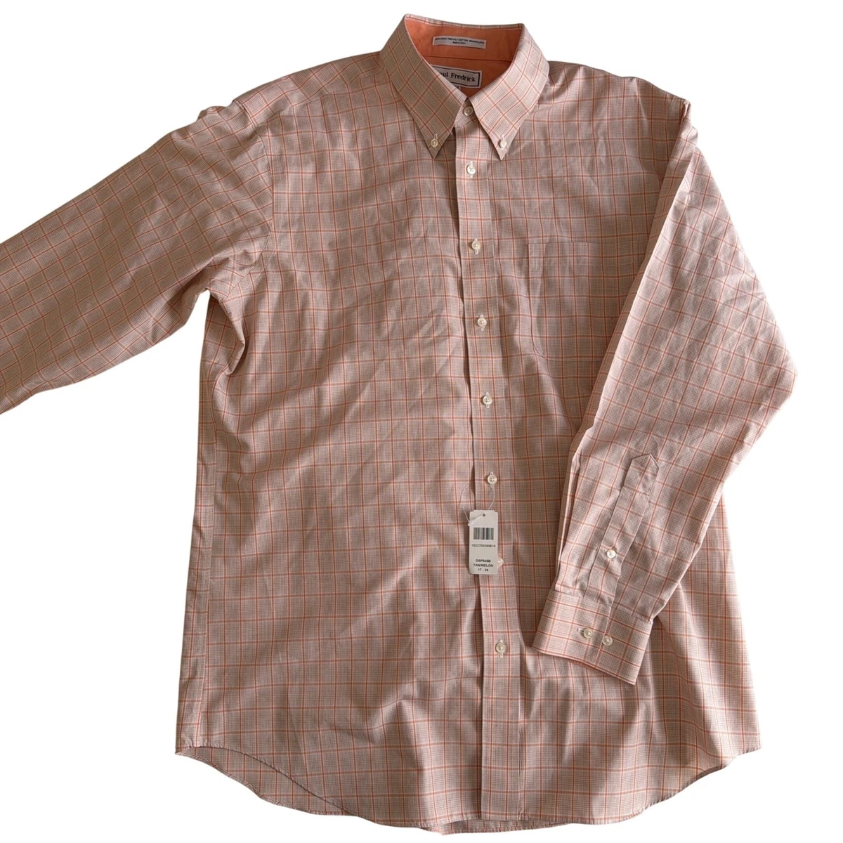 Orange 17 Size Shirts for Men for sale | eBay