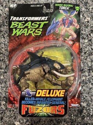 Transformers Torca Complete With Cardback Beast Wars Deluxe Fuzors