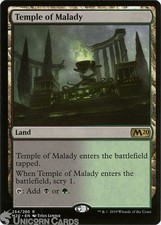 Temple of Malady Rare Mint MTG Card :: Challenger Decks 2020 ::