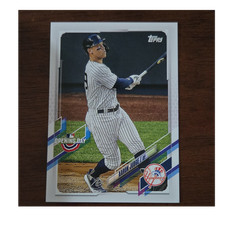 Topps Aaron Judge New York Yankees #99 2021 Opening Day Base Set Baseball Card