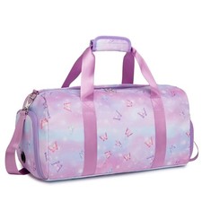 Butterfly Dance Bag for Girls,Gym Travel Duffle Bag Gymnastics Sports Dance B...