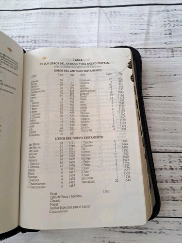 Santa Biblia Reina Valera 1960 Letra Grande Holy Bible Red Letter Spanish - Imagen 11 de 17