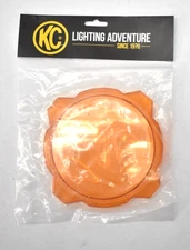 KC HiLites Gravity LED Pro6 Light Shield Cover 5112 Amber Finish Lens Single