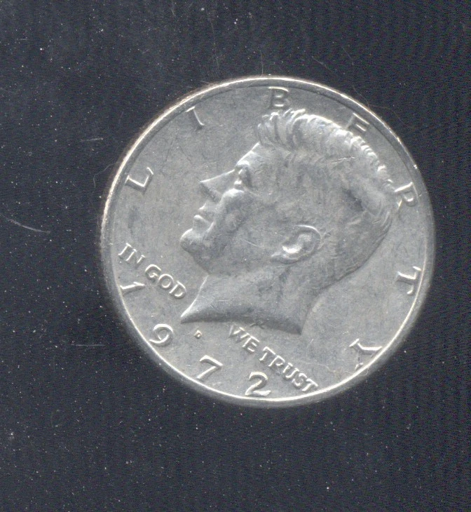 25+ Uncertified Kennedy Half Dollar 1972 US Coin Errors for sale