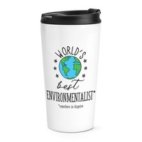 World's Best Environmentalist Reise Becher Tasse Worlds Best Favorit Lustig